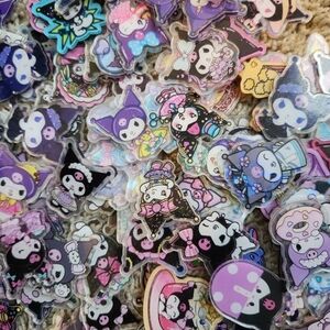 Kuromi 4cm Acrylics For DIY-50PCS